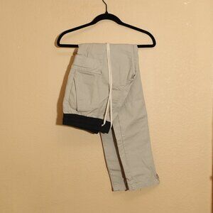 Fear of God Beige and Black Sweatpants